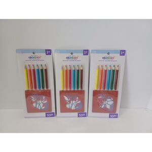 NEW Set of‎ 3 Creatology Easter Spring Stencil Set Ages 3+